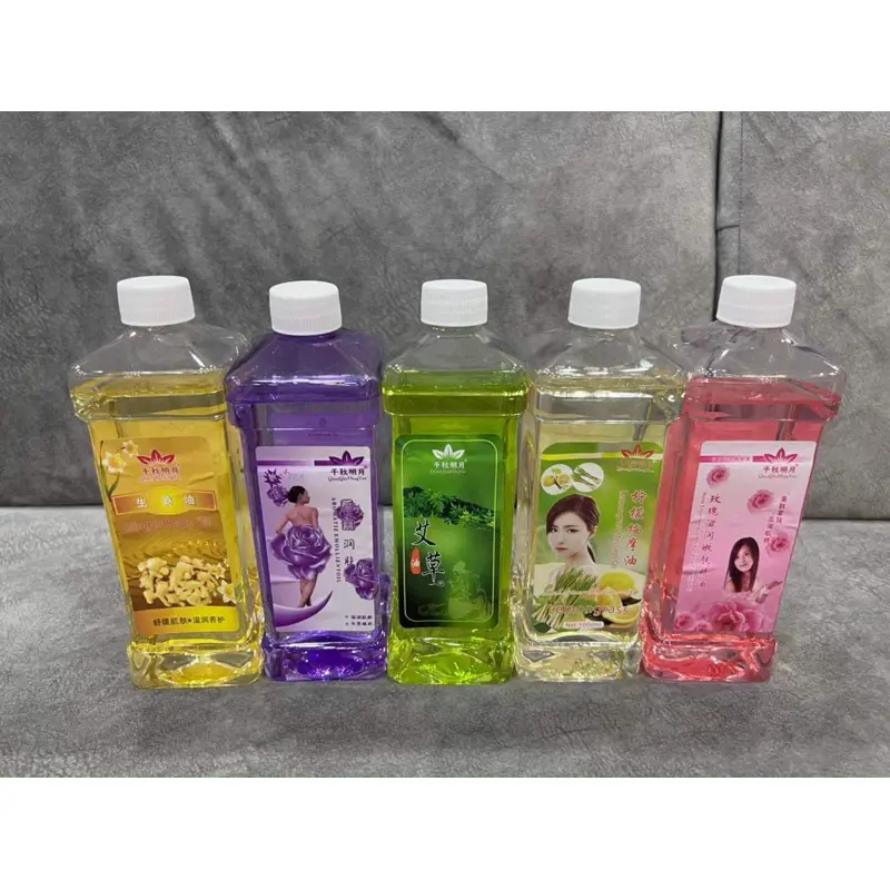 Tinh Dầu Massa Body - 550ml - Cúc - Oải Hương - Hoa Hồng - Oliu - Ngải Cứu - Gừng - Cam - Xả - Chanh thơm dịu,nhẹ nhàng