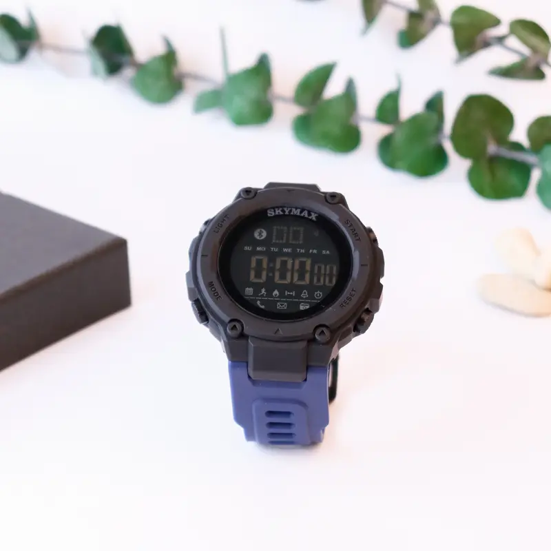 (Studio One) Jam Tangan SKYMAX Original Sport Digital Strap Rubber Water Resist SKY 2026 4