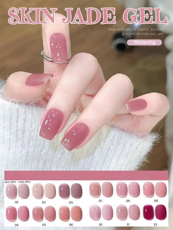  Sơn Móng Tay Gel MIANEL Dòng Màu Hồng Mùa Hè Gel Màu Nude Trong Suốt Như Băng 12ML Hàng Mới Về 2025 Gel Thạch Ngọc Bích Hồng Thích Hợp Cho Móng Tay Hồng Móng Tay Màu Tím Và Móng Tay Màu Đỏ Sử Dụng Cho Salon Làm Móng Nghệ Thuật Đồ Dùng Làm Móng 