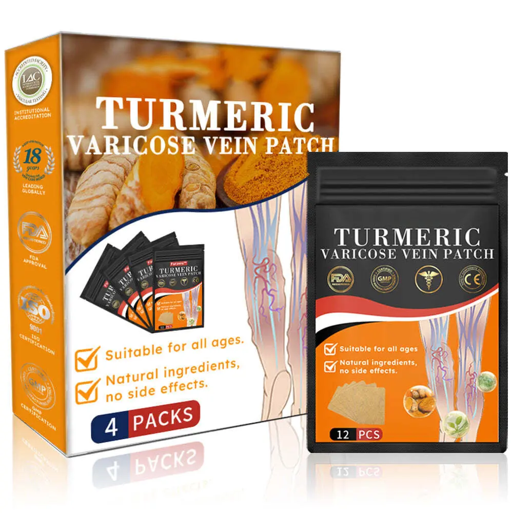 Turmeric Varicose Vein Patch Joint Care Relieve Knee Cervical Spine Ginger Huang Jingqu Posted