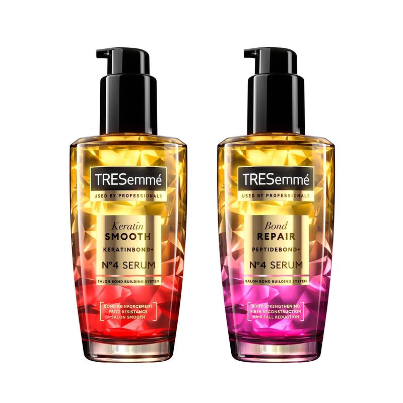 2 Serum Dưỡng Tóc Tạo Kiểu TRESemmé Với Tinh Dầu Marula & Keratin Hỗ Trợ Tóc Vào Nếp Suôn Mượt - Phù Hợp Cho Mọi Loại Tóc 100ml