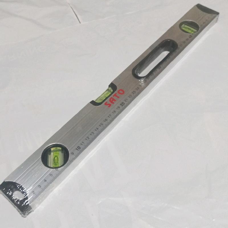 SATO ALUMINUM LEVEL BAR WITH MAGNET HEAVY DUTY 50CM - TikTok Shop ...