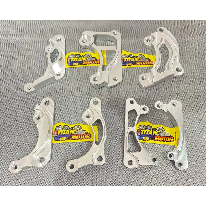 Breket Kaliper 2 Piston Cakram depan Disc 190/200/220//260 Untuk Kaliper 2Piston Motor Beat Scoopy Vario 110 125 Mio Soul Mio j Mio Smile Mio Sporty Mio 5TL Dll 1