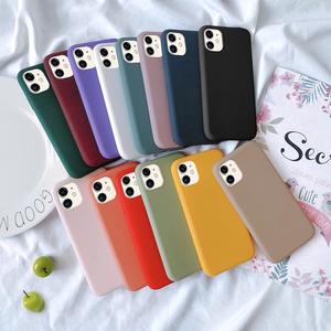 [13colour]Stock in SG iPhone Case Soft silicone case tpu case iPhone 11 11 pro X XS MAX XR