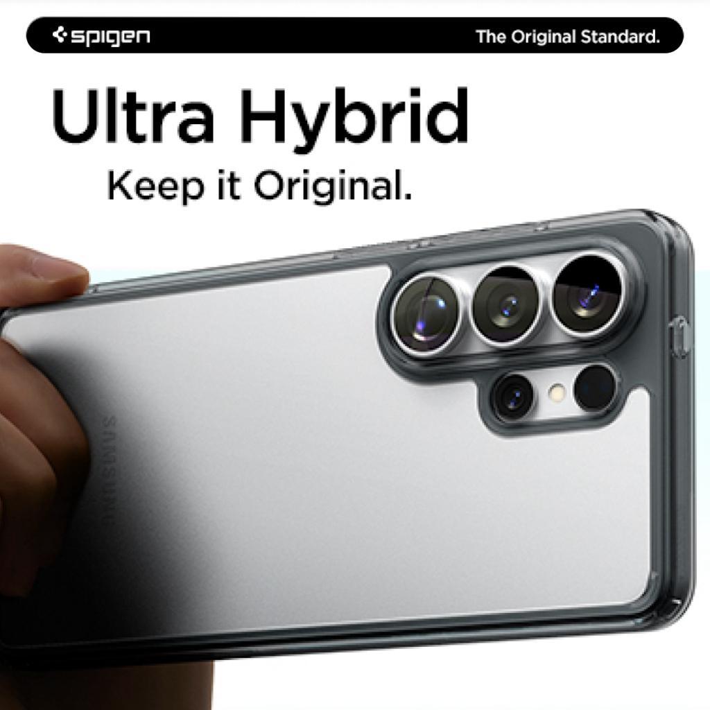 Spigen Galaxy S26 Case Magsafe Ultra Hybrid MagFit - Clear White ACS10734 (Offline SKU)