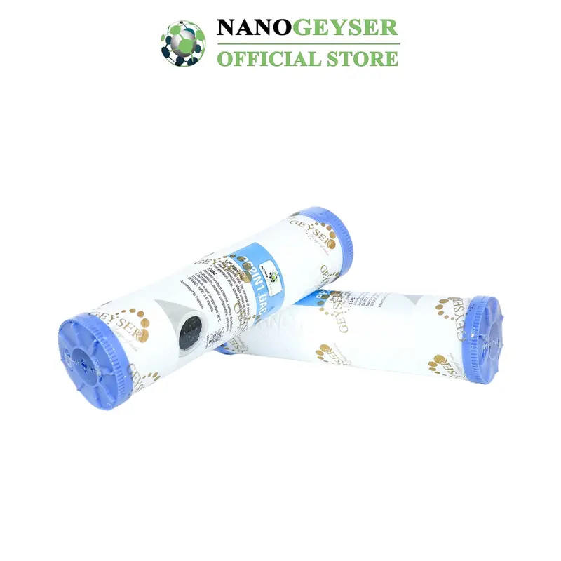 Bộ 3 lõi lọc nước 123 dùng cho các dòng máy NANO, Lõi PP.2IN1.GAC, Cation, Aragon Nano Geyser 3