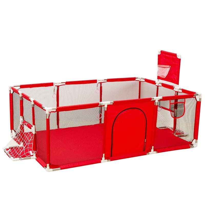 Big Size Rectangle PlayPen Fence Pool Crib Baby Playpen,Extr - TikTok ...