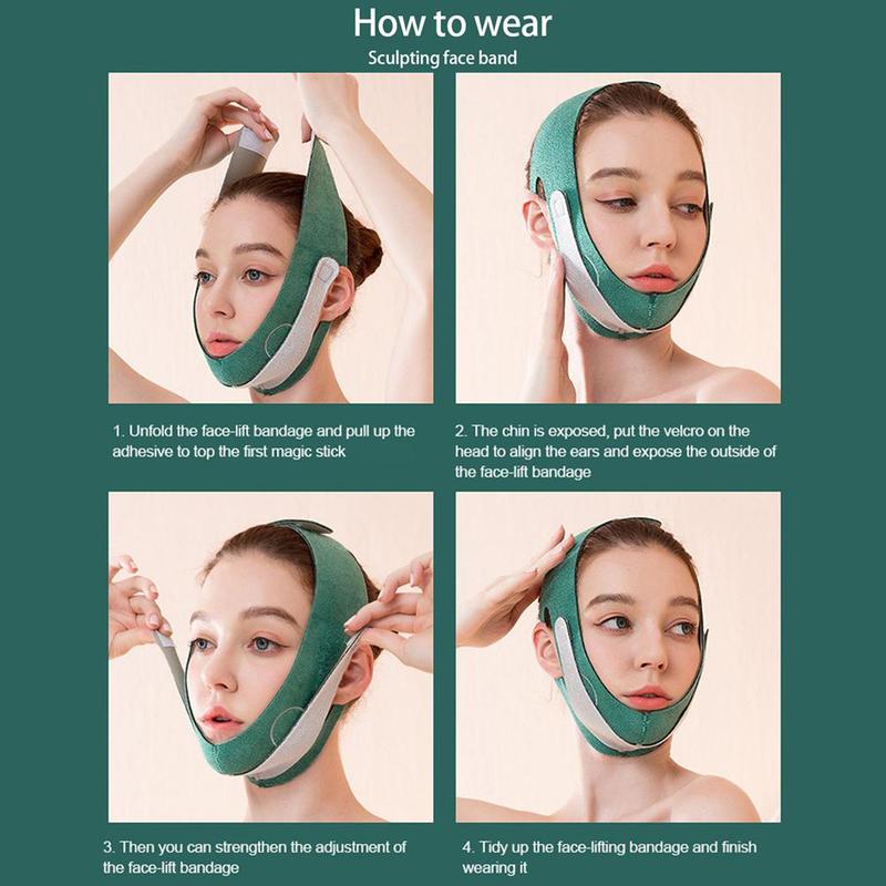 Product Introduction of Masker Pengencang Wajah Cepat V 2 Model Mengurangi Garis Rahang Dagu Ganda Anti-Kerutan Penggunaan Siang Dan Malam Untuk Semua Jenis Kulit 59