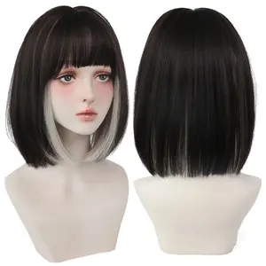 AEGYOSHOPPE - ZZ001 full wig korea lisa 35cm - Rambut Palsu Wig Wanita Korea Style Aesthetic Premium Fiber COD