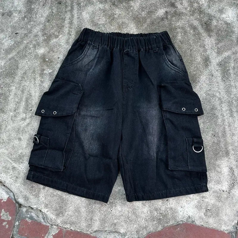 ( 30kg-55kg ) Quần Jean Thụng Túi Hộp Ngầu Phong Cách Bé Trai 9-13 tuổi,Chất Jean Mềm ,Sz 29-33/ Mã 5226 1