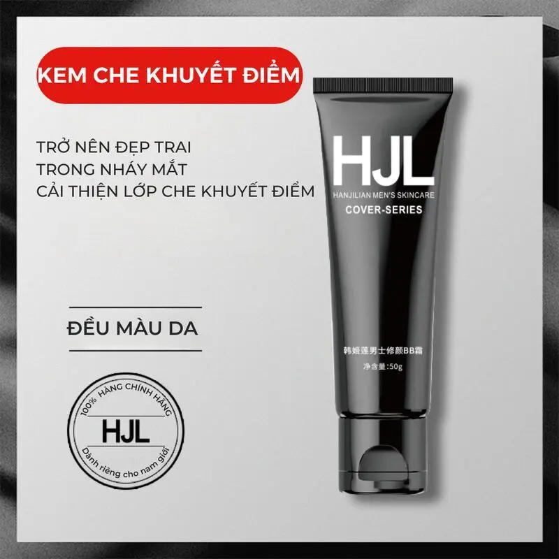 [KEM NỀN CHE KHUYẾT ĐIỂM CHO NAM] Dạng lỏng không gây bết dính, hỗ trợ làm đều màu da và Hỗ Trợ kiểm soát dầu, không thấm nước chăm sóc làn da Cosmetic Serum Skincare 1