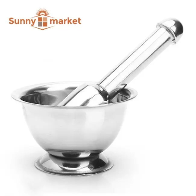 Bộ chày cối inox cao cấp đường kính 14 cm