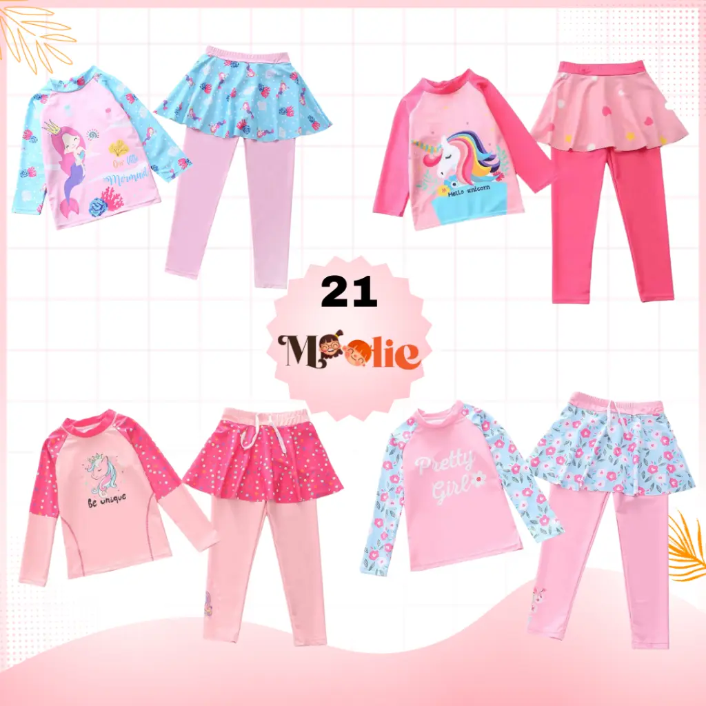 ET21 Baju Renang Anak Perempuan dan Laki-laki usia 1-9 tahun