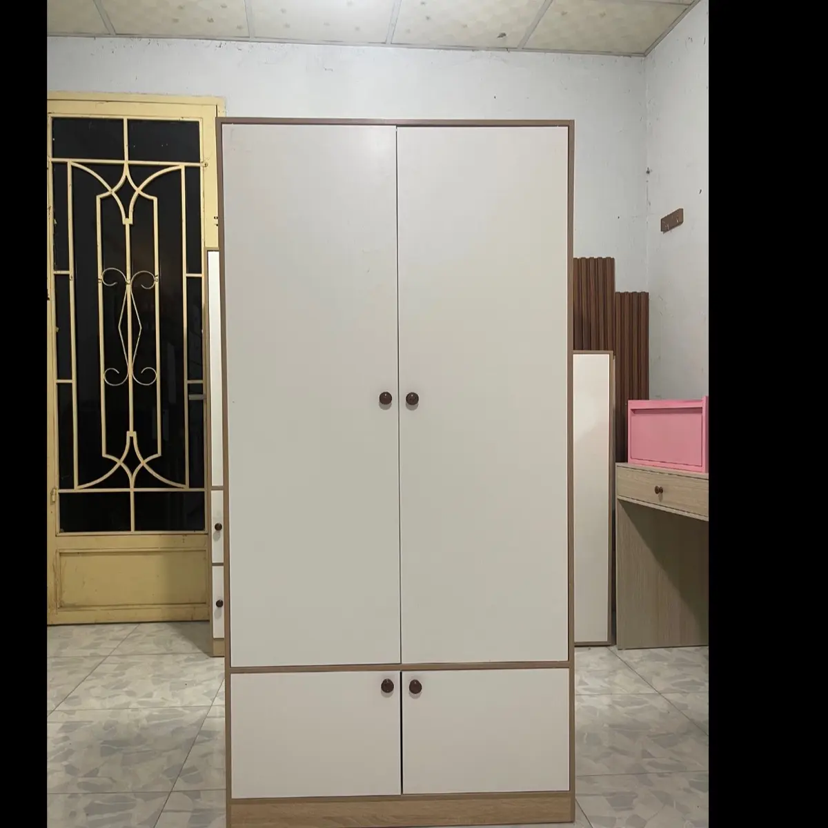 Tủ Áo Người Lớn Chất Liệu Gỗ MDF Phủ Melamin  160* 80*40