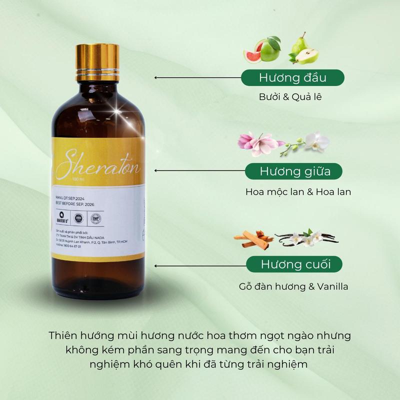 Tinh Dầu Mix Nước Hoa 10ML NaDa Oils, Tinh Dầu Hương Sang Trọng, Thơm Lâu, Thư Giãn Tuyệt Đối - NaDa Oils 7