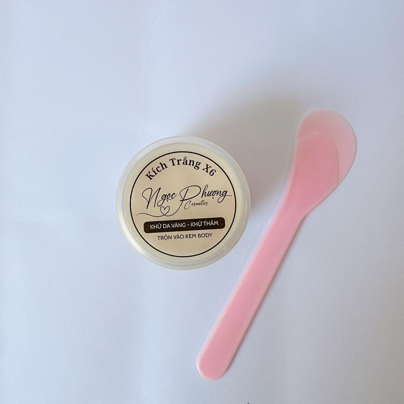 KÍ.CH TRẮNG X.6 { Trộn Vào Kem Body } - Dành Cho Da Đen Chai Lì - Da Vàng - Da Thâm - 50Gram Women kem kem tẩy