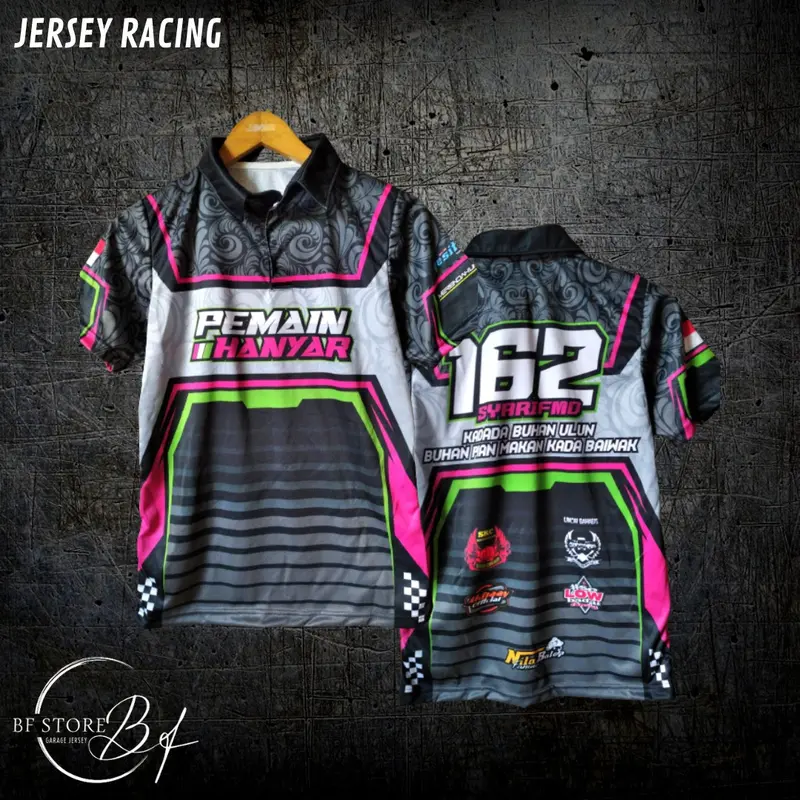 Jersey racing full printing desain bisa custom proses cepat dan bisa COD Olahraga Sport 0