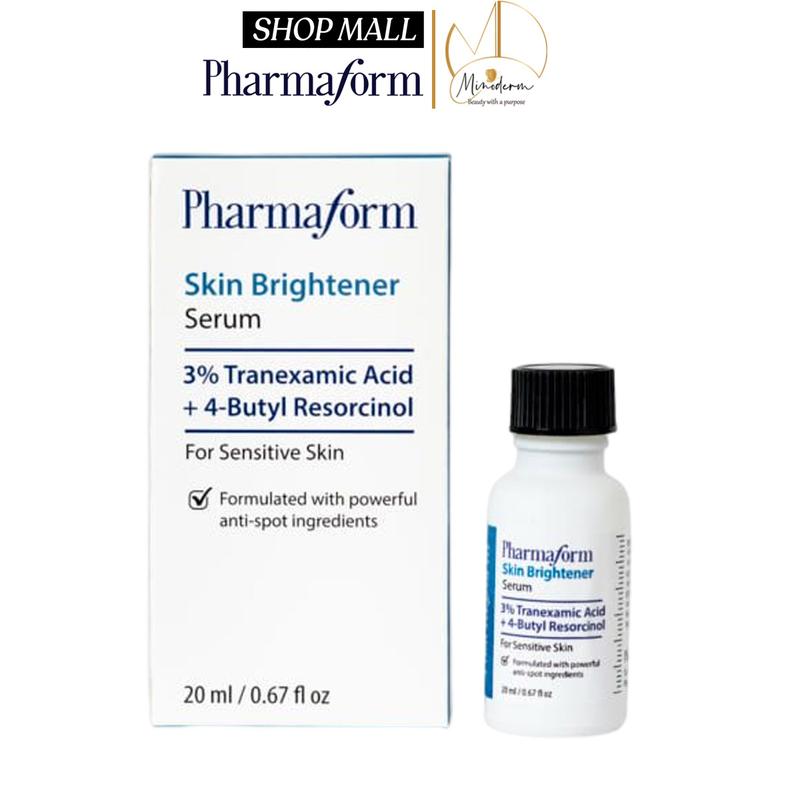 Serum Pharmaform Skin Brightener 3% Tranexamic acid + 5% Niacinamide làm mờ vết nám, làm sáng và đều màu da 20ml