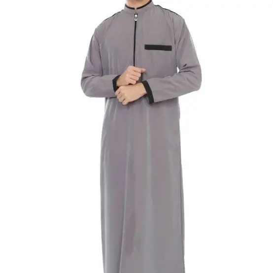 Jubah  Gamis Umroh Pria Jubah Gamis Pria Arab Dewasa Baju Gamis Pria Terbaru 2024 Baju Gamis Cowok Terbaru 2024 Jubah Pria Terbaru Baju Koko Terlaris 2024 Bonus 1 Pcs Peci plus 1 Tasbih Size S M L Xl XXL 3XL COD Muslim Panjang Putih Simple 1
