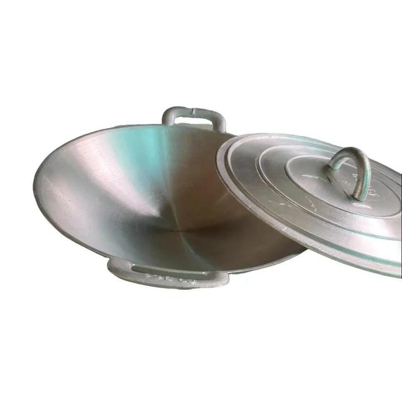 TT(có nắp) Chảo Gang Thái Số 1 30cm Đúc Nguyên Khối Chống Dính Tự Nhiên Độ Dày 3.5mm Có Nắp Giữ Nhiệt Cao Dung Tích 2000ml