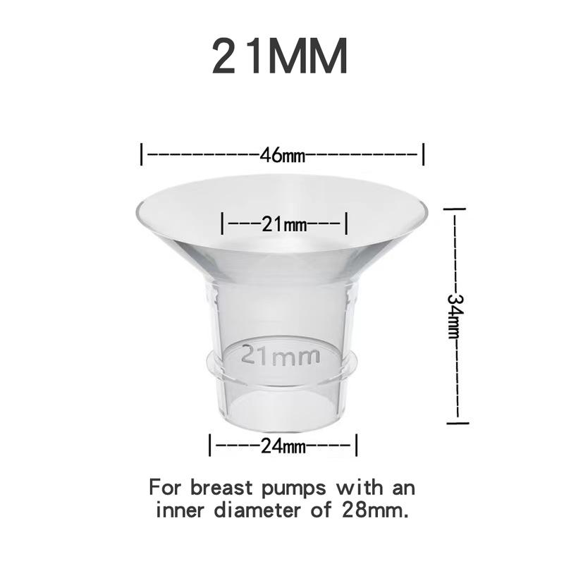 Product Introduction of Flange Inserts 13-24mm Breast Pump Adapter Replacement Accessory For Breast Pump 17