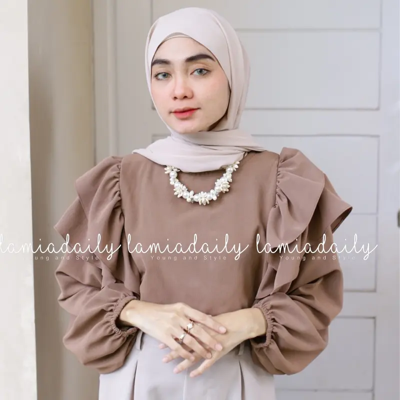 LAMIADAILY Eliza Blouse Polos 8