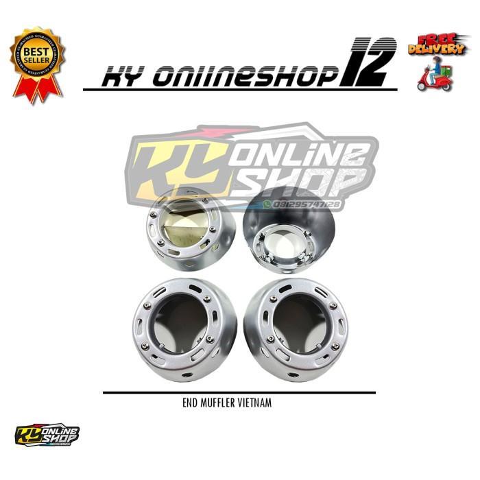 KNALPOT MODEL VARIO LENGKAP D2 BEAT DELUXE AB OLD ORI END THAILAND ZRC 2