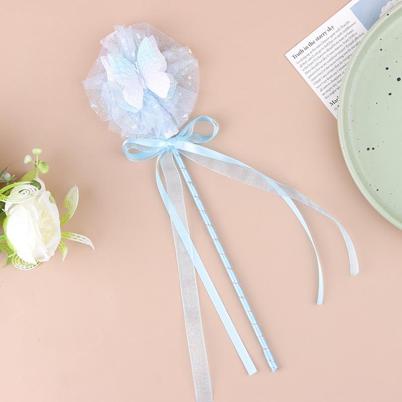 Product Introduction of [zfe]Cute Butterfly Magic Stick Fairy Wand Princess Cosplay Props Wand For Girls Birthday Halloween Party Supplies 17