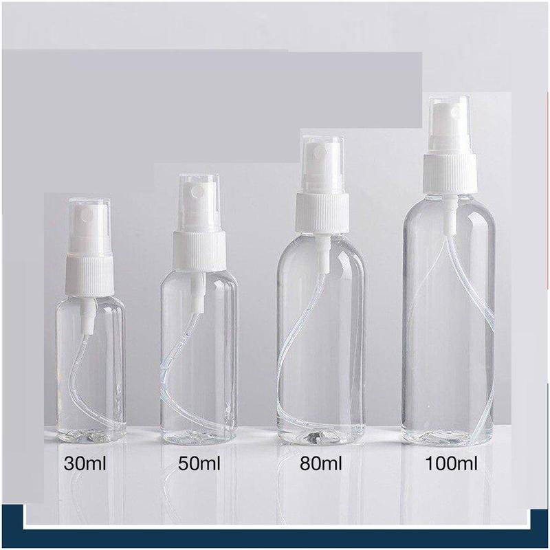 Chai Nhựa Xịt Phun Sương, Trong Suốt Đựng Gia Vị Đựng Đồ Ăn