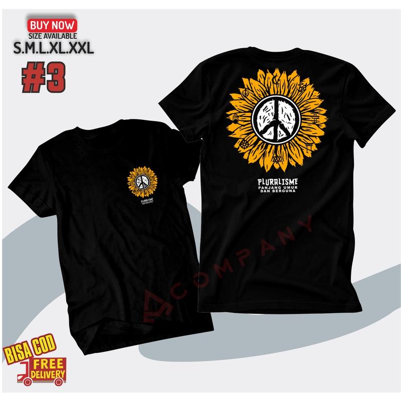 HOODIE/TSHIRT/BAJU MURAH PLURALISME MEMBUNUH BAPHOMET TOLERANSI AGAMA INDONESIA Kaos 2