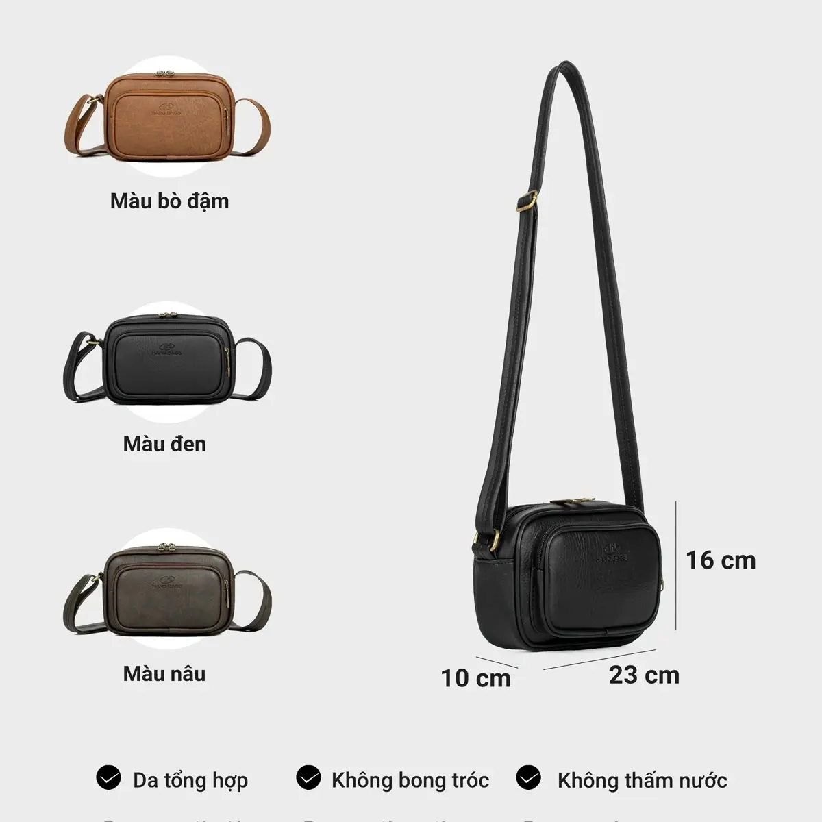 Túi đeo điện thoại ngang long hải