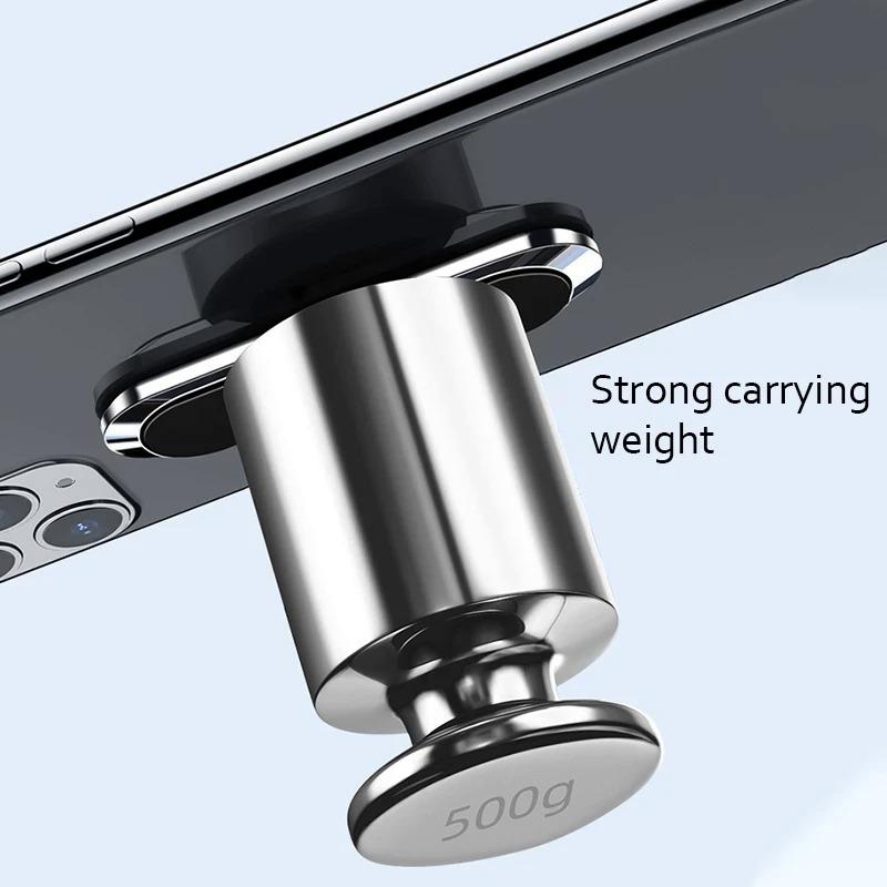 Product Introduction of Popular multifunctional magnetic suction car phone holder creative car magnetic air outlet car metal magnetic bracket 7