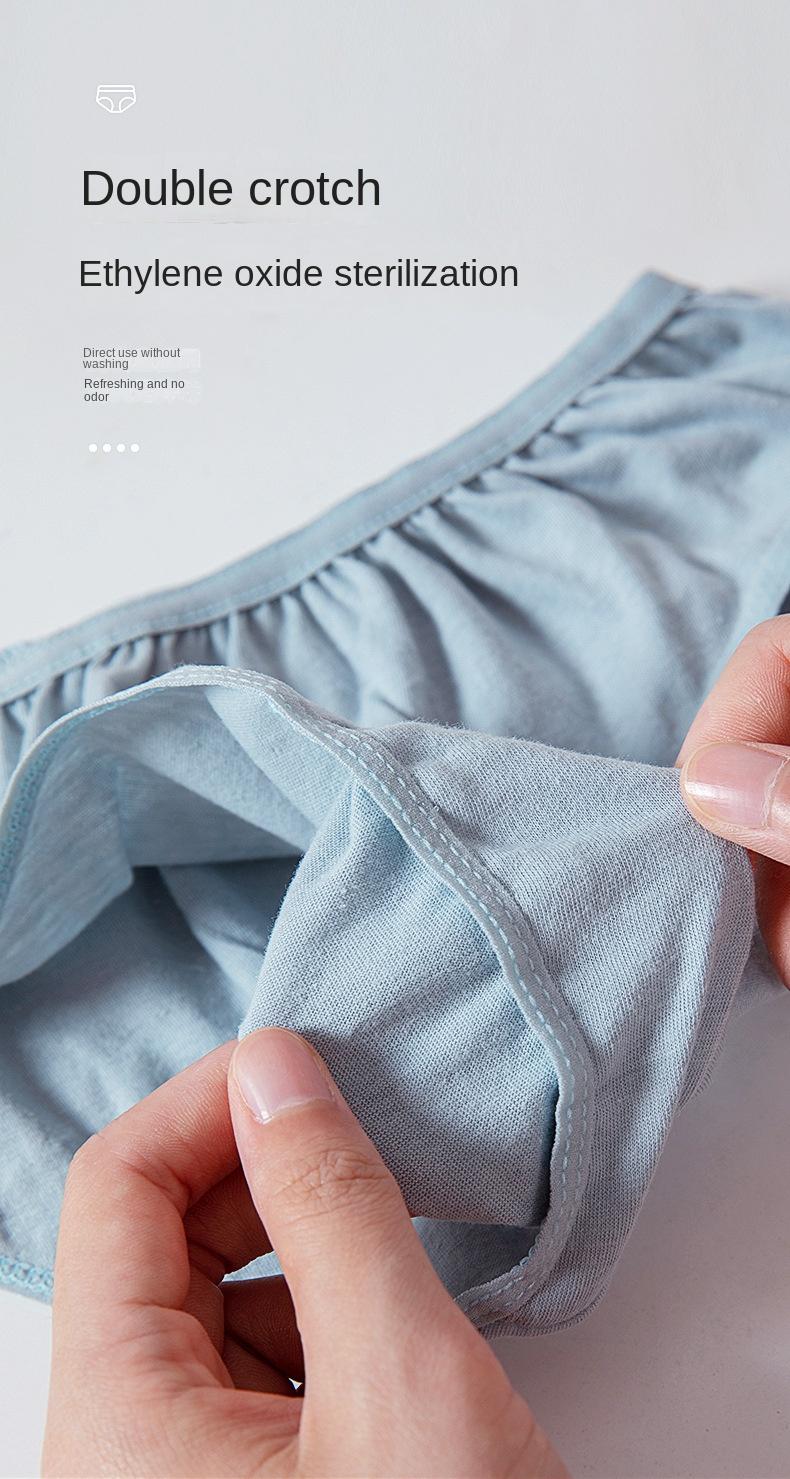 Product Introduction of Disposable underwear ladies cotton disposable shorts sterile men's travel supplies maternity portable. 9
