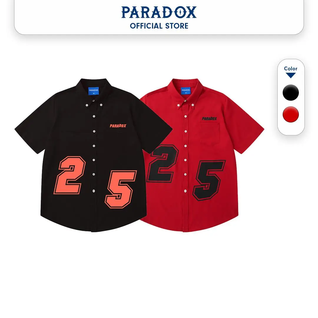Áo sơ mi LUCKY25 Cotton lạnh PARADOX SM4P1002