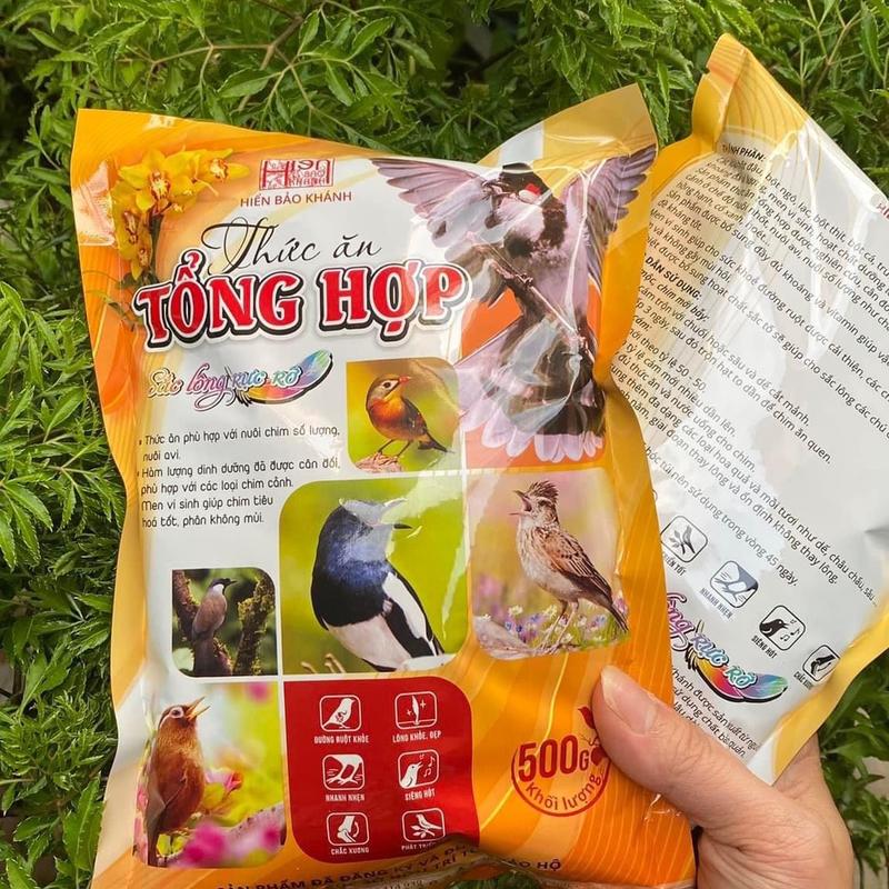 7 tặng 1 gói cám chim tổng hợp Hiển Bảo Khánh
