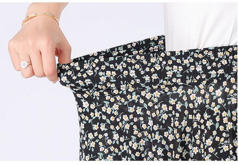 Product Introduction of Váy Mới Cho Mẹ TRUNG NIÊN, Cạp Cao Co Giãn, Thiết Kế Hoa, Thích Hợp Cho Mùa Hè, Dài Trung Bình 72 Dài, Thích Hợp Cho Múa Vuông, Chất Liệu Mỏng, 2024 24