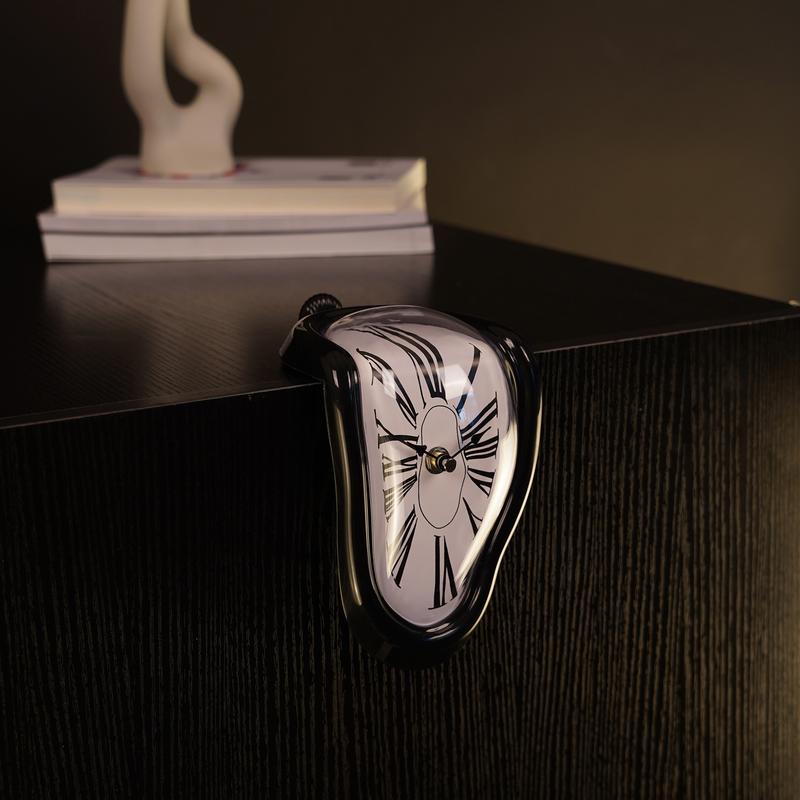 Melting Clock, Salvador Dali Watch Melted Clock for Decorative - TikTok ...