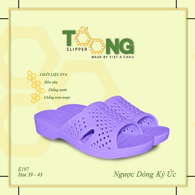 Dép tổ ong VAC nhựa EVA siêu bền, siêu nhẹ, chống trơn trượt, đế dày (FORM LỚN ĐẶT LÙI 1-2 SIZE) Dép Nam Nữ Nhiều Màu Sắc 3
