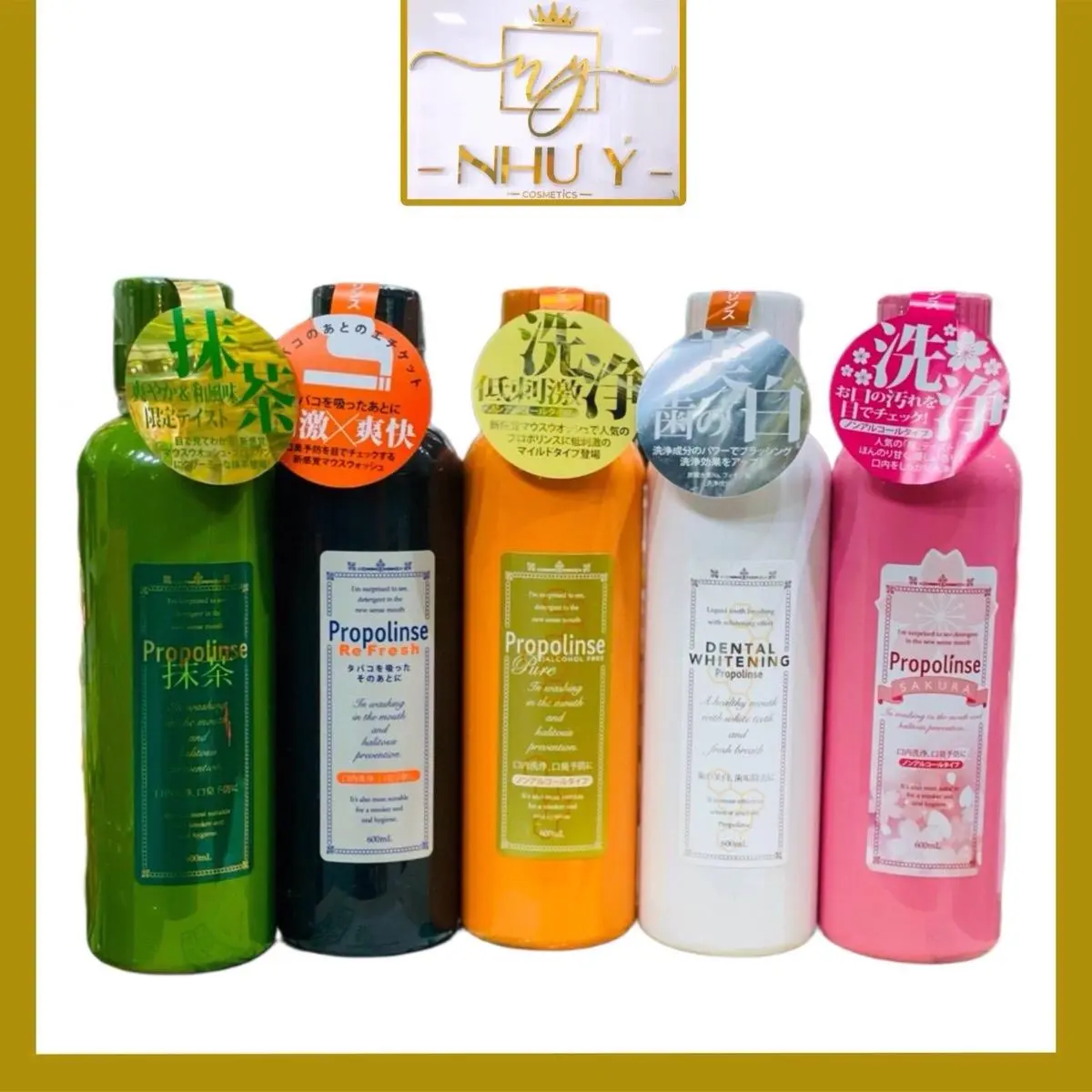 Nước súc miệng Propolinse Nhật Bản - Chai 600ml Nữ