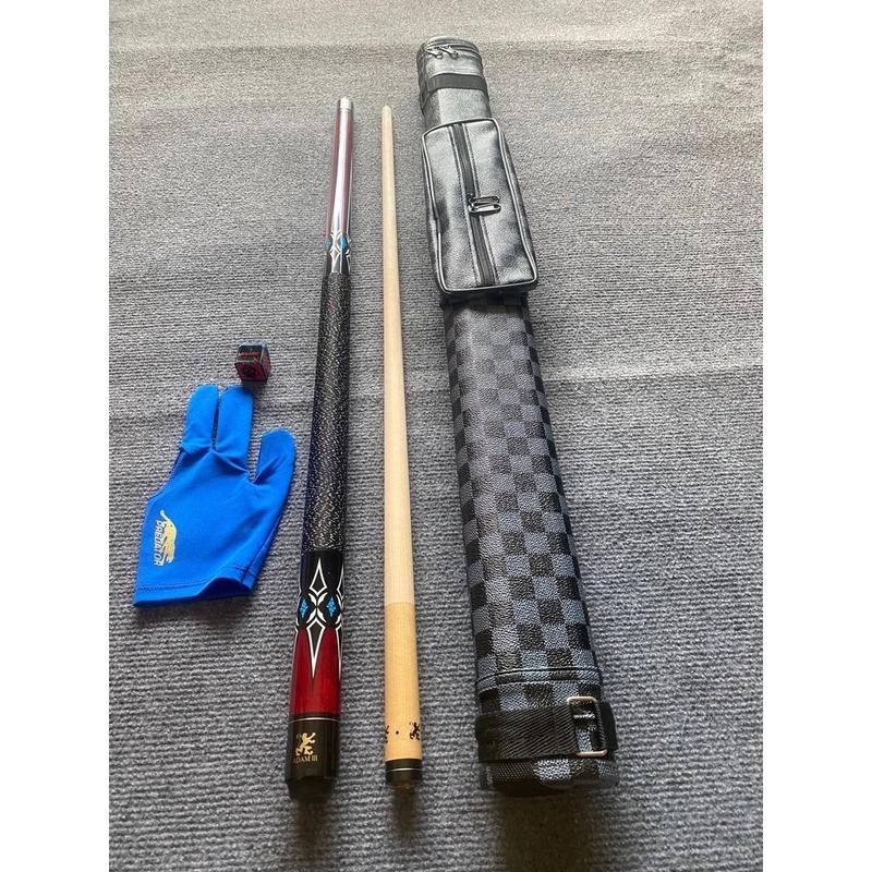  ￼￼Cơ bida adam líp 11.5mm - Lỗ 13mm  cơ adam tay quấn chỉ - Tay da. Gậy bida líp 11.5mm- lỗ 13mm 