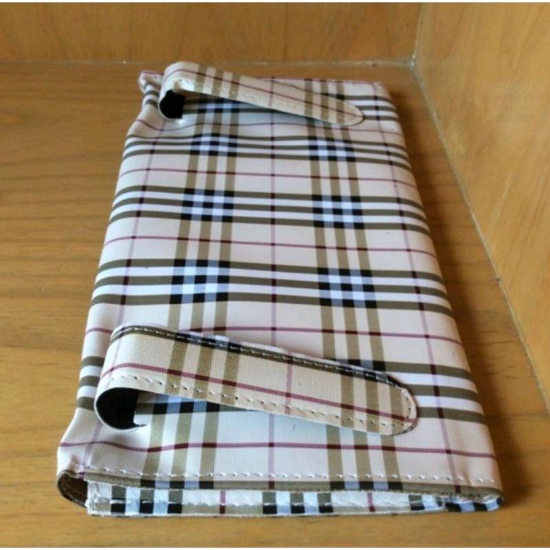 TEMPAT TISU SUNVISOR MOBIL MODEL GARIS MOTIF KOTAK 4