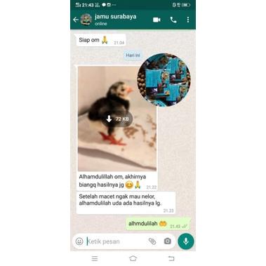 Sekartaji Jamu Nafsu Makan Ayam Dan Cacingan 8