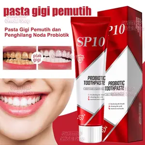 SP-10 Pasta Gigi Perontok Karang Gigi Sp10 Pasta Gigi Pemutih Gigi 120g Odol PemutihGigi Dan Karang Gigi Pasta Gigi