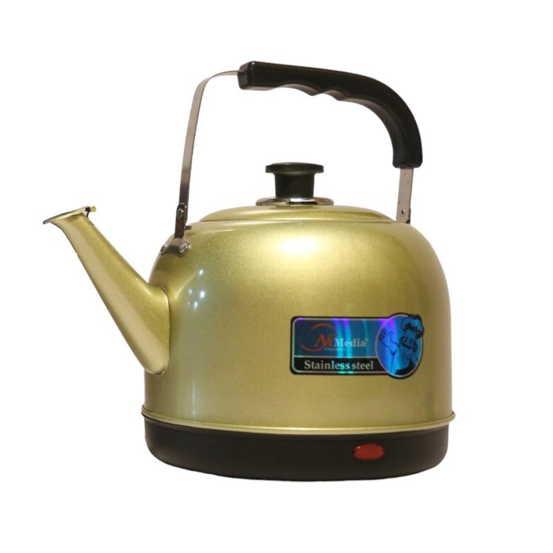 Ấm siêu tốc NK Media dung tích 5L phun sơn tĩnh điện công suất 1500W tự ngắt - BH 12 tháng Đun Nước Ấm Đun Bình Đun Nước Đun Siêu Tốc