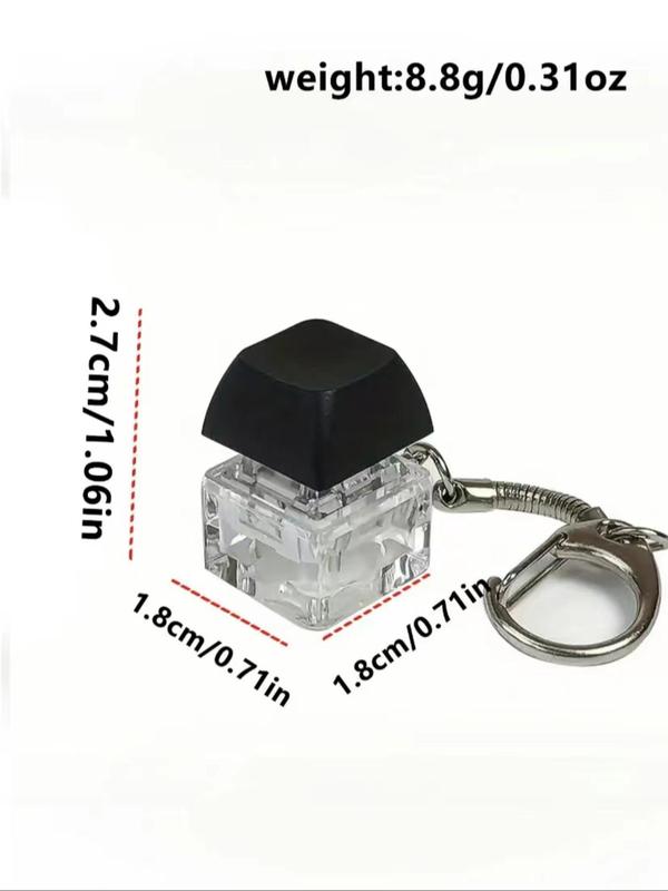 Keycap Keyboard Design Keychain,  Pendant Keychain for Bag, Keychain for Birthday Gift for Friends 2
