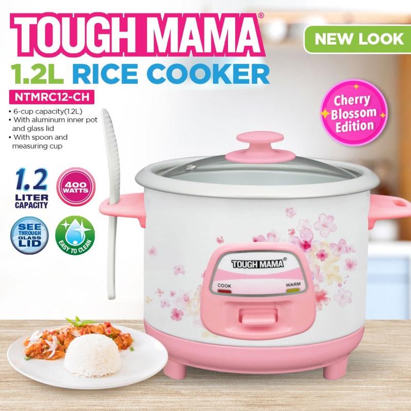 Tough Mama CHERRY New Design Straight Type Rice Cooker with Measuring ...