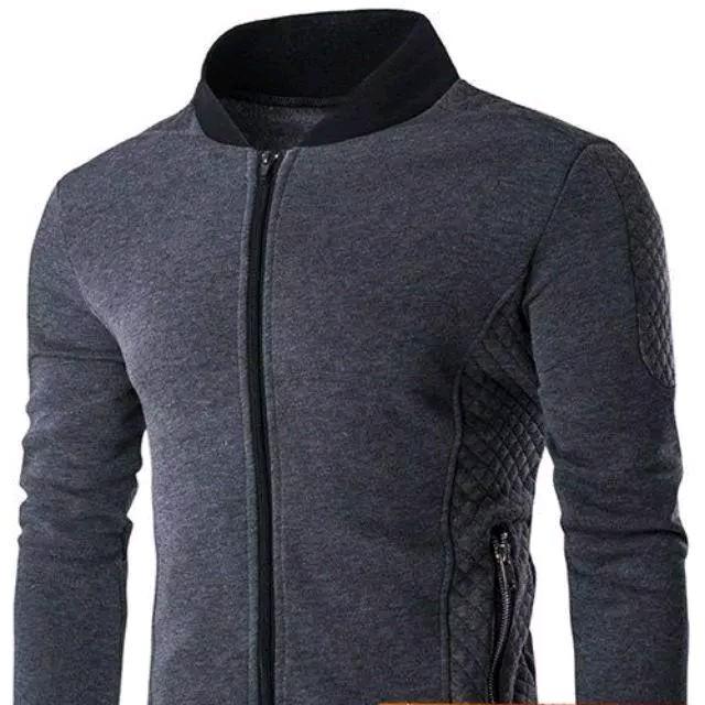 Jaket Kulit Domba Asli Pria Elegant Brownie ARL 033 Silverstone RFLA Ariel Noah 90 Bomber Fleece Motif Tebal Nyaman Baseball Motor 2