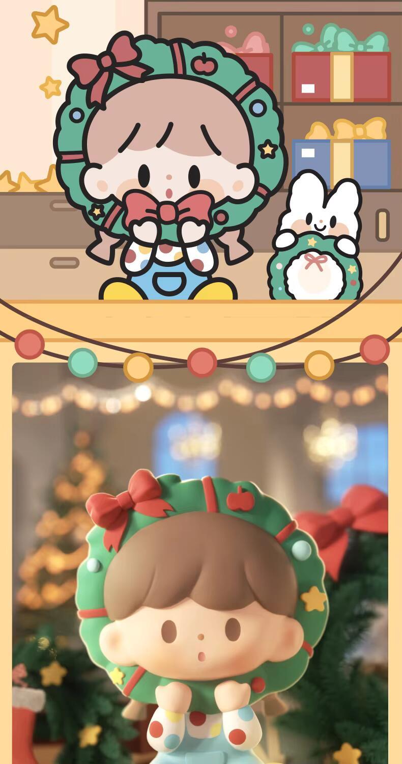 Product Introduction of King Zhuo Christmas Dream for You Series Bd Toys Surprise Kawaii Mystery Box Cute Desktop Ornaments Christmas Gift 14