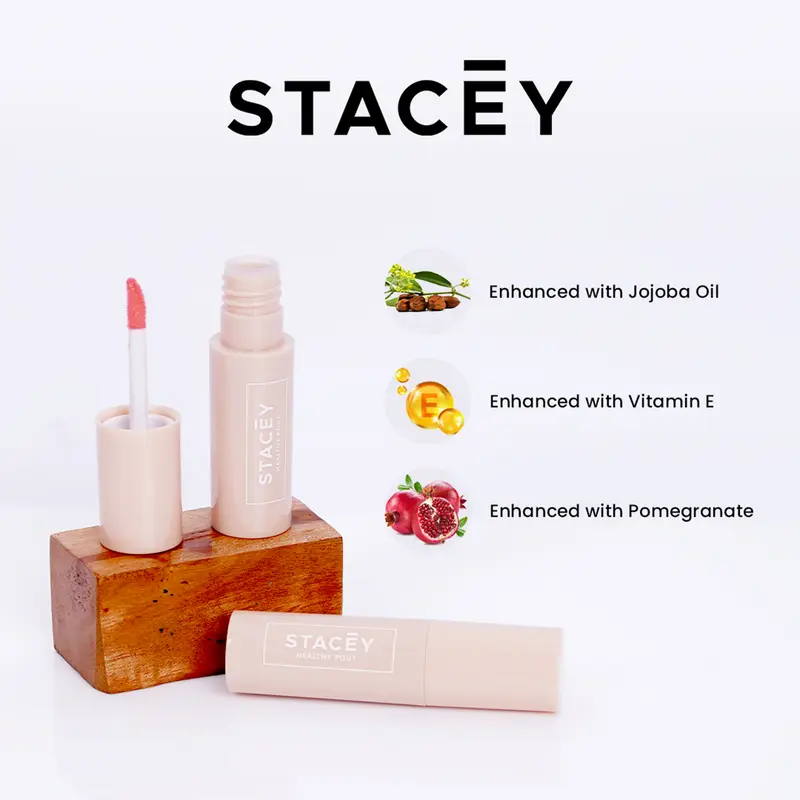Stacey Healthy Pout Lip Serum - Make Up Lip Serum Korea Vitamin Bibir 5