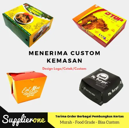 Kantong Fried Chicken 50 Pcs / Kemasan Fried Chicken / Bungkus Fried Chicken / Wadah Fried Chicken / Kantung fried Chicken 4